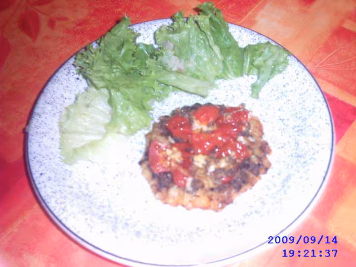 Tatins retourne tomates confites et tapenade