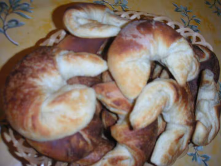 Croissants au levain