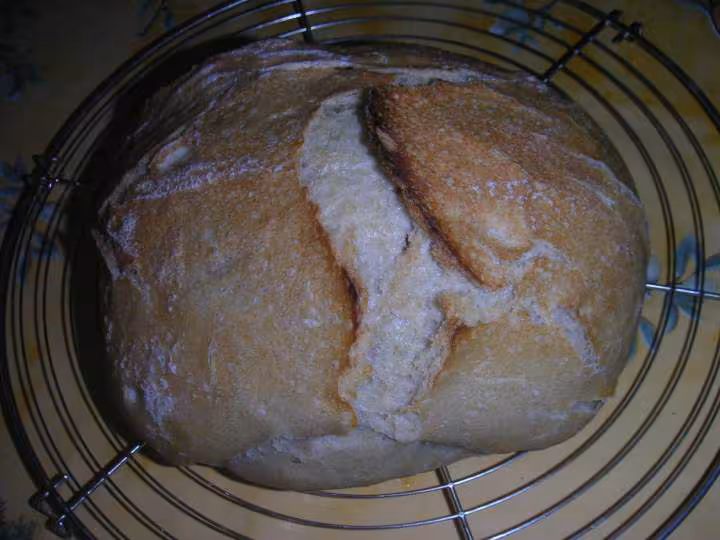 Pain au levain levee longue au frais