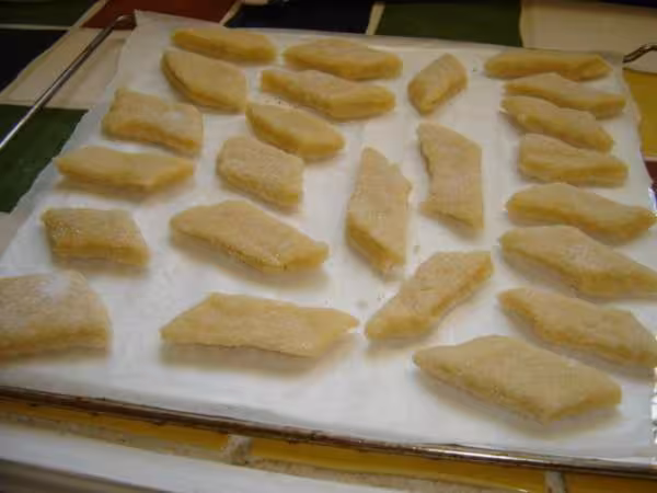 Canastrelli avant cuisson