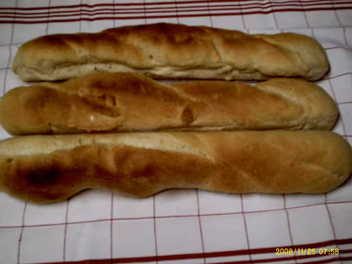 Baguette levain