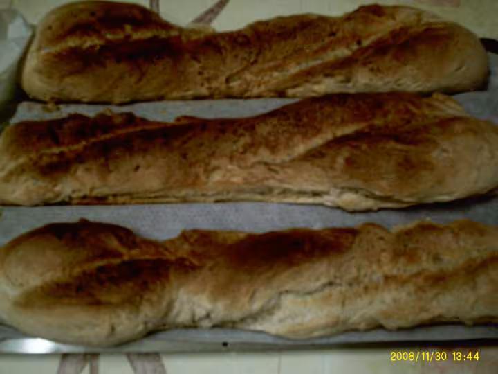 Baguette levain