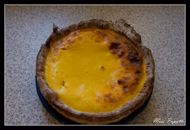 Tarte moelleuse peche 2