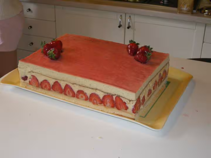 Fraisier decore