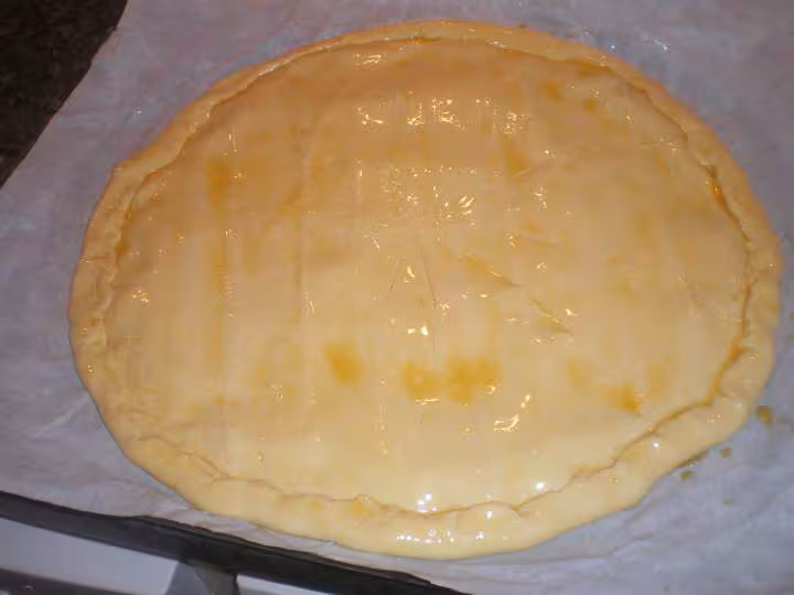 Galette des rois crue