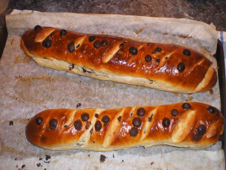 Rebaguettes viennoises de plus pres