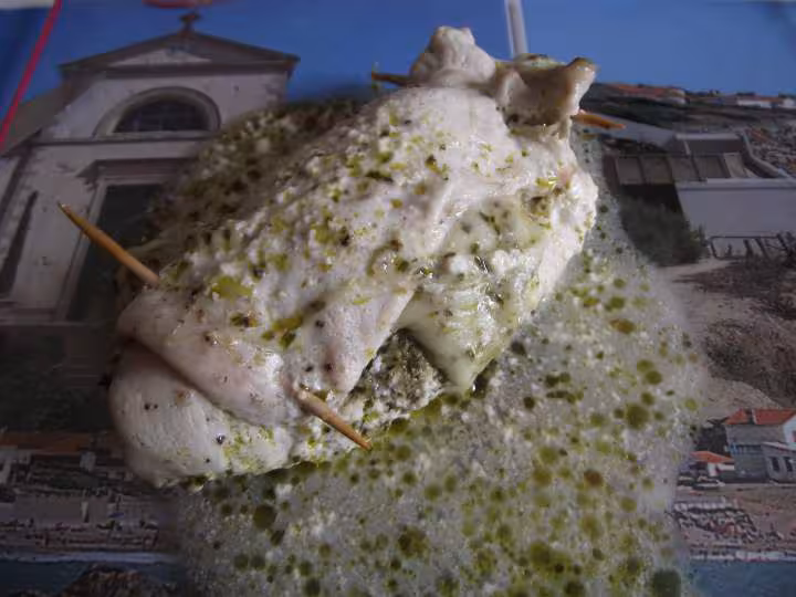 Blanc de dinde mozarella pesto