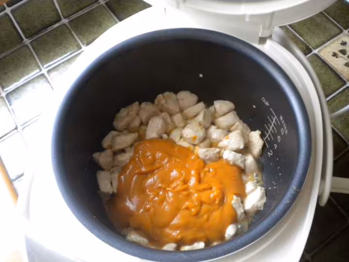 Blancs poulet aux ecrevisses sauce homardine