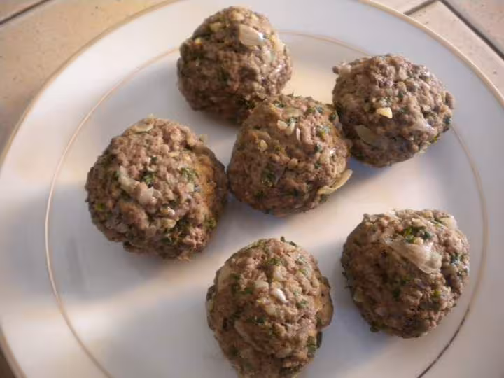 Boulette de boeuf aux epices
