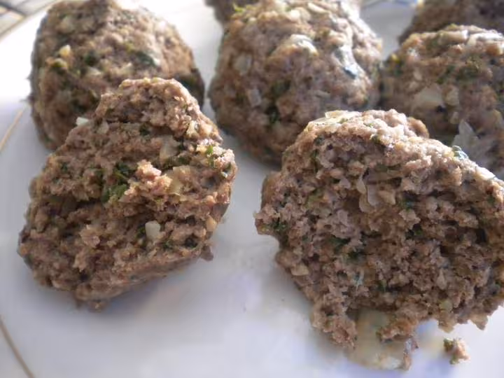 Boulette de boeuf aux epices