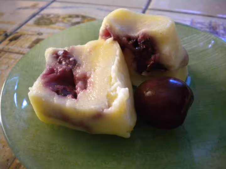 Clafoutis cerise coco