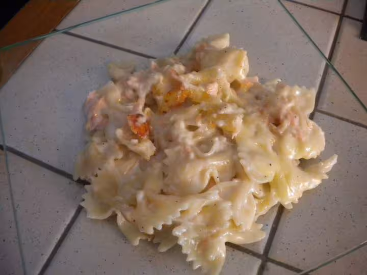 Fafalles au saumon