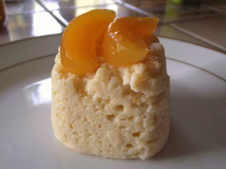 Flan au fb et abricot