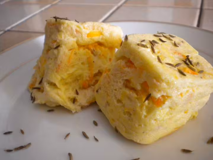 Frittatas carotte et gouda cumin