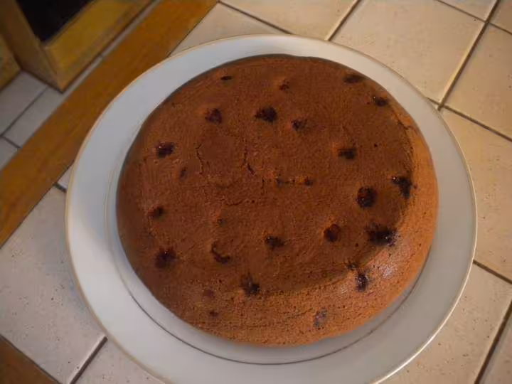Gateau choco framboise