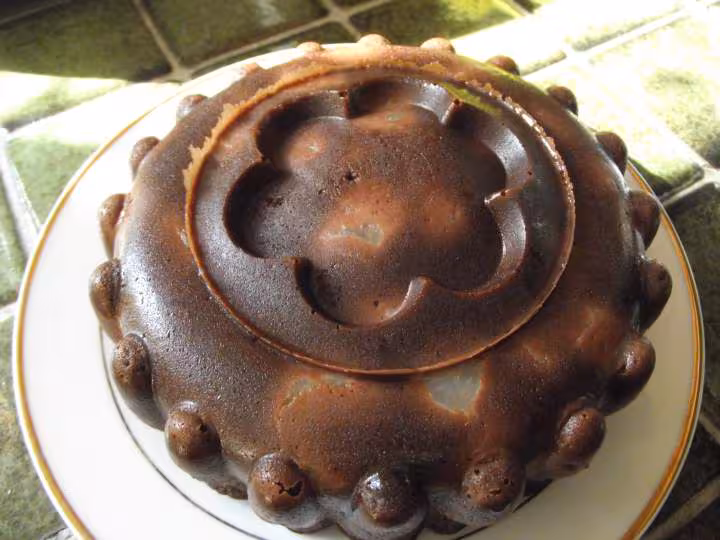 Gateau choco poire au micro vap