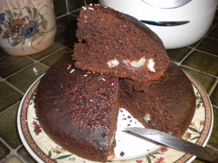 Gateau rapide chocolat et lychees