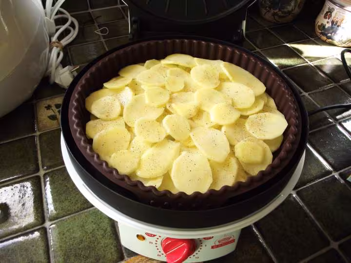 Gratin dauphinois tarte express