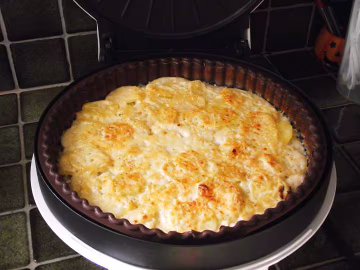 Gratin dauphinois tarte express