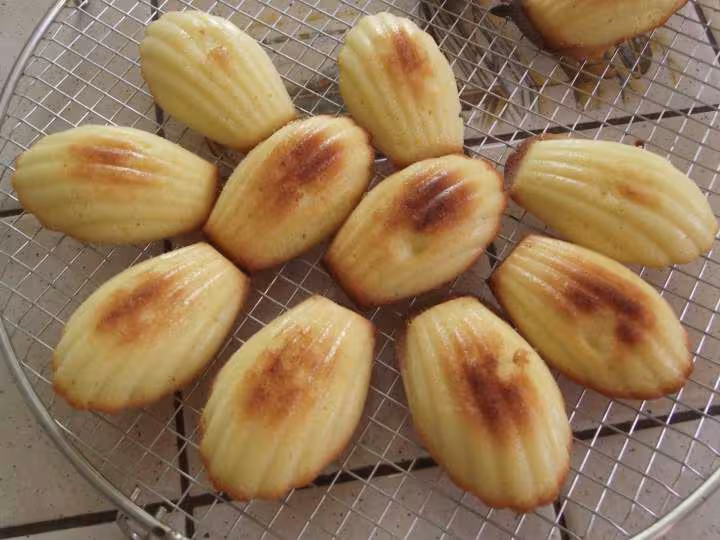 Madeleines tarte express