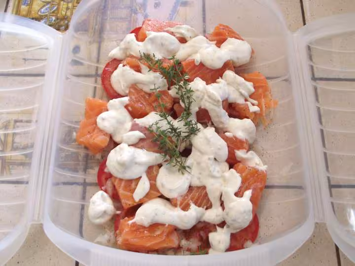Papillote de saumon