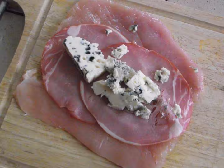 Paupiette de dinde bacon roquefort