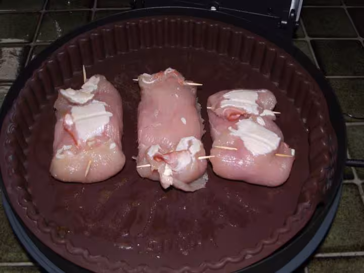 Paupiette de dinde bacon roquefort
