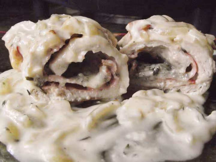 Paupiette dinde bacon roquefort