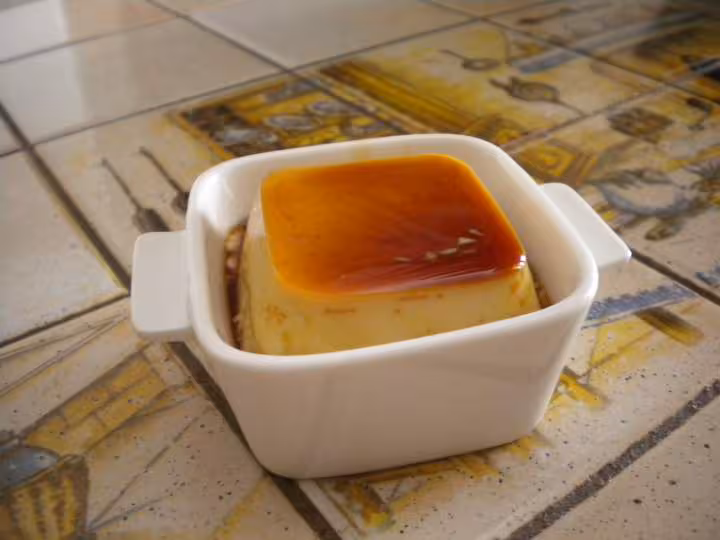 Petit flan caramel