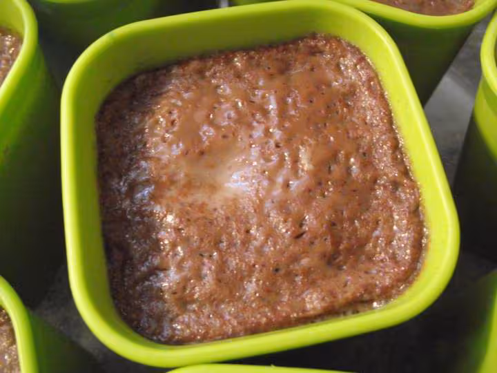 Petitts flans chocolat
