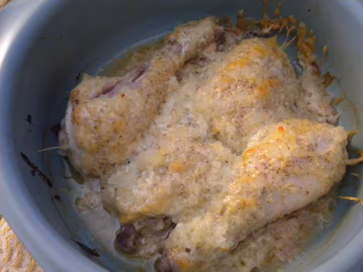 Poulet moutarde emmental