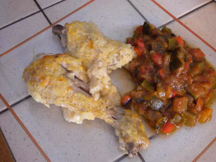 Poulet moutarde emmental