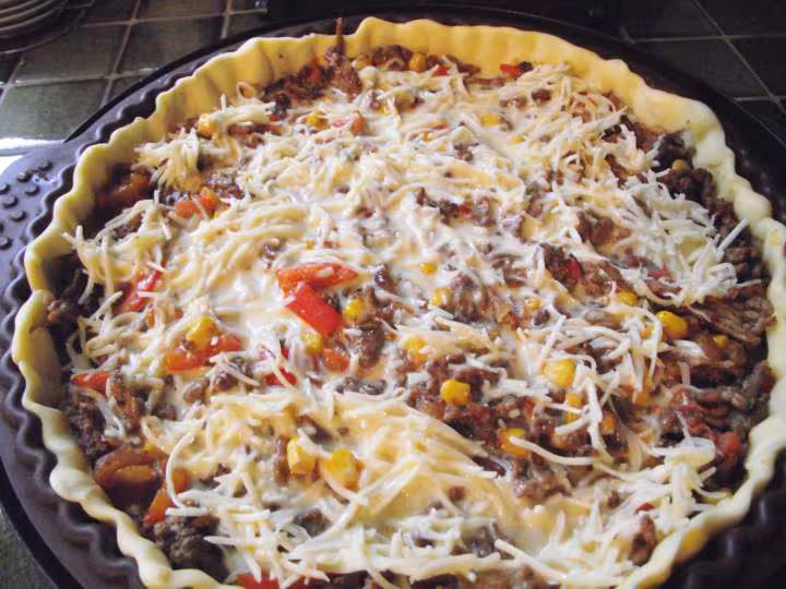 Quiche mexicaine