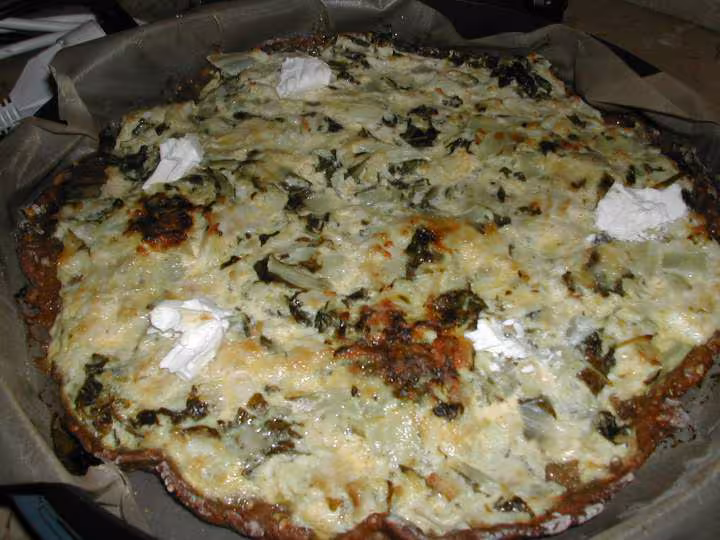Tarte avec tartotruc dinde fromage frais l egumes