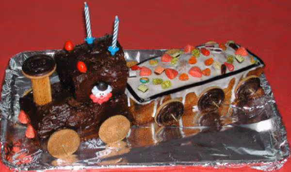 Gateau train 3