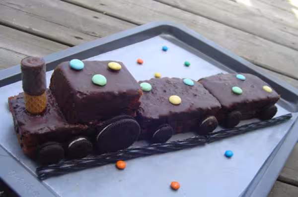 Gateau train 4