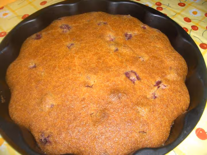 Besboussa aux framboises