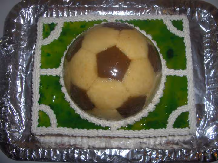 Gateau anniversaire foot