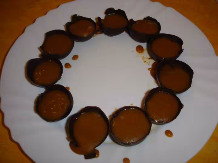 Coques au caramel