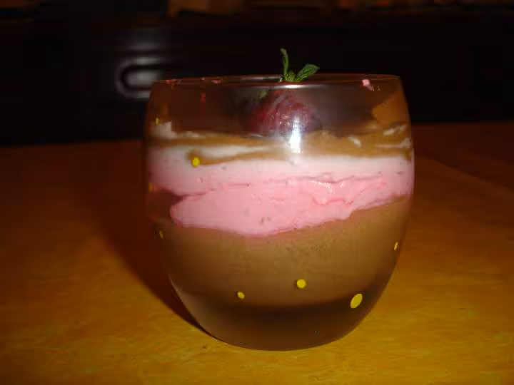 Mousse chocolat franboises chocolat