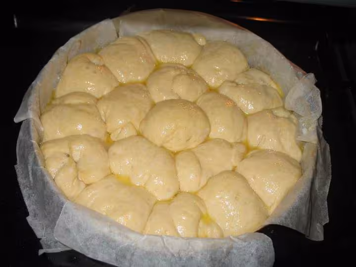 Brioche buchteln apres levee