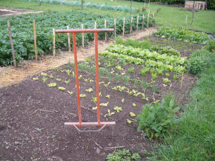 Bechage et aeration du sol