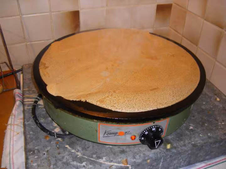Galette sur krampouz