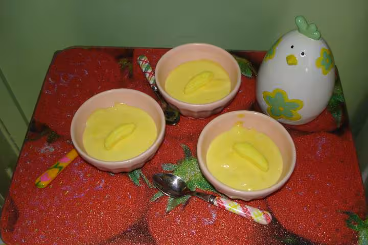 Creme dessert aux bananes haribo
