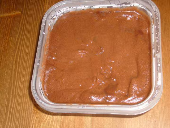 Glace mont blanc au chocolat