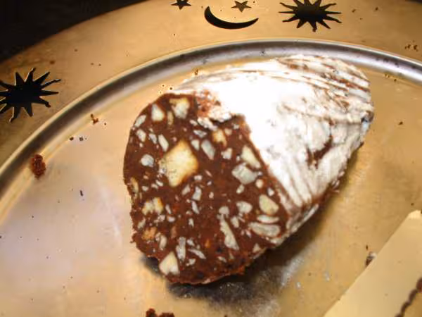 Saucisson de chocolat