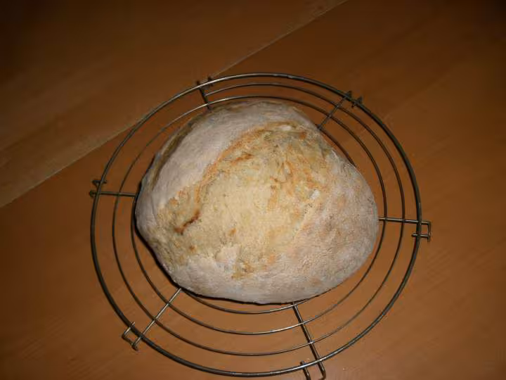 1er pain au four
