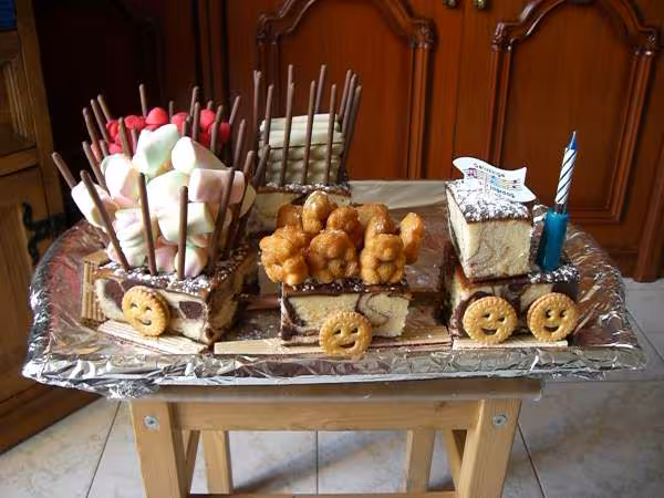 Gateau train