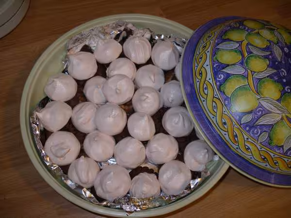 Meringues roses