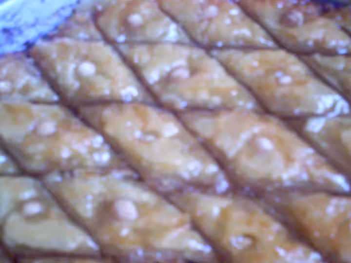 Baklawa plongee ds le miel